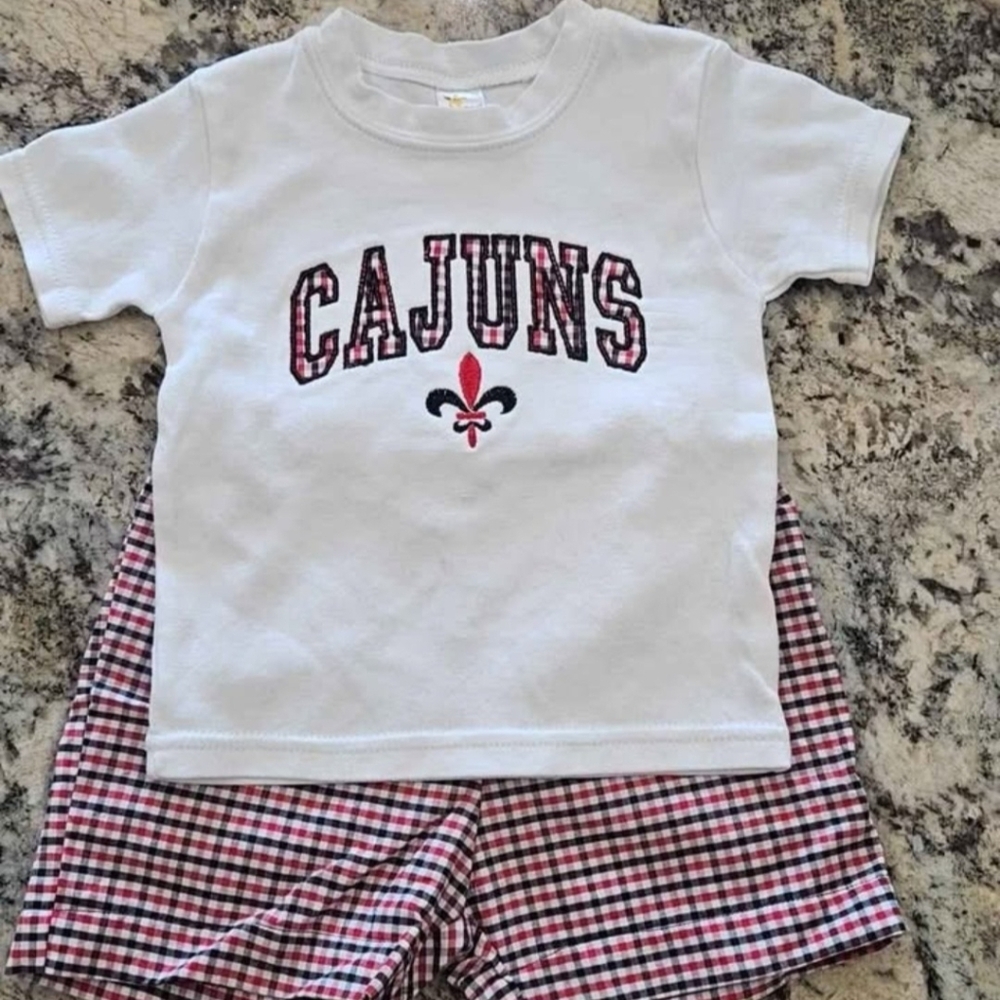 Lafayette RAGIN CAJUNS Short Set
